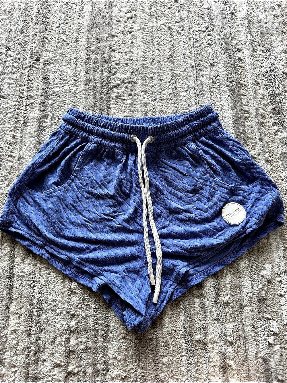 Triangl Blue Pool Cover Shorts